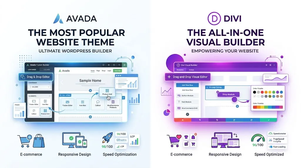 Avada vs Divi: Which Multipurpose Theme Should You Choose?