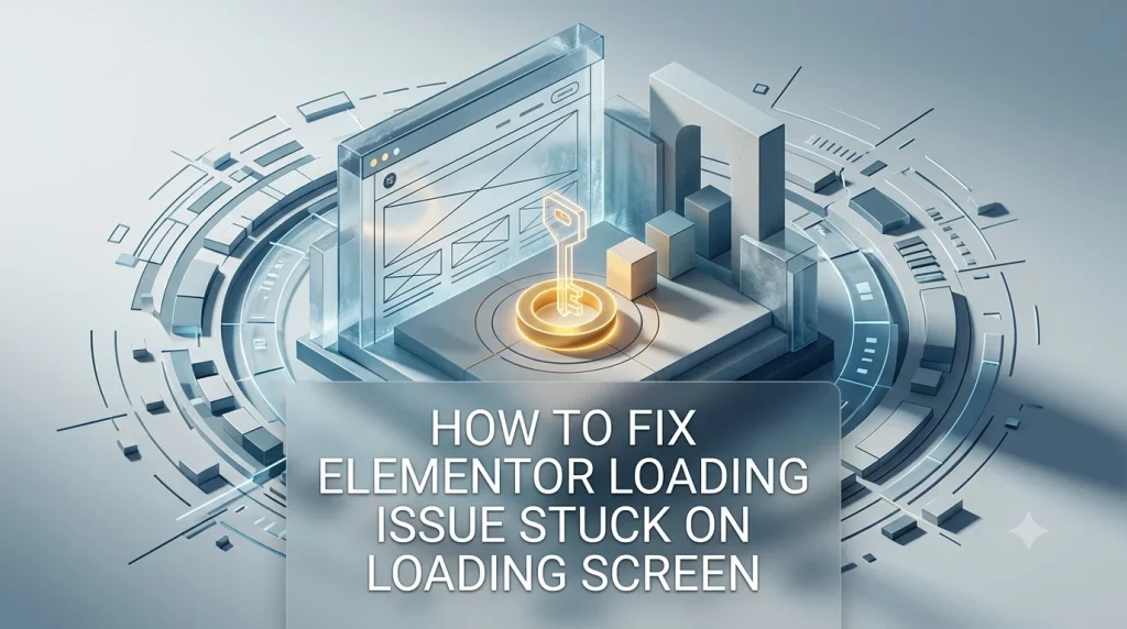 How to Fix Elementor Loading Issue Stuck on Loading Screen
