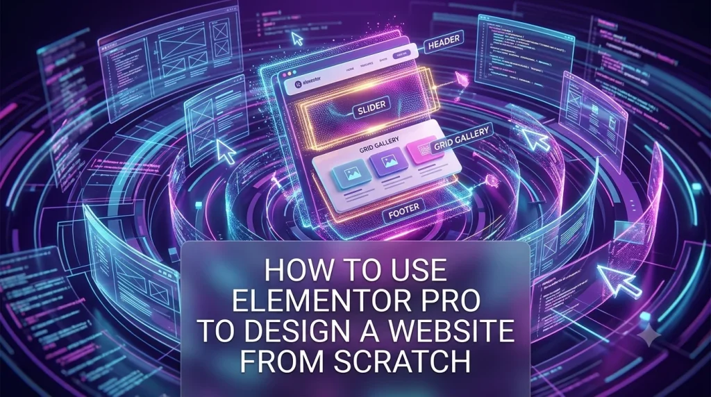 How to Use Elementor Pro to Design a Website from Scratch
