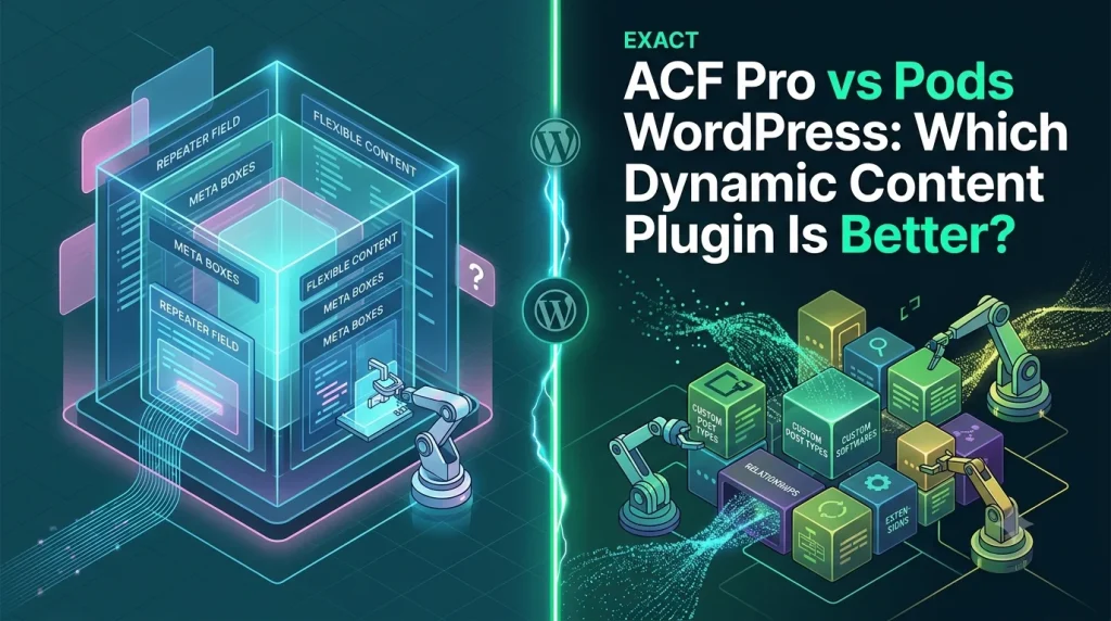 acf pro vs pods wordpress