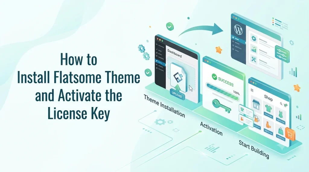 how to install flatsome theme