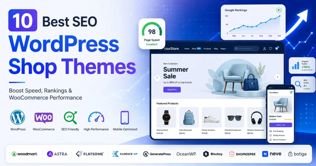 best seo wordpress shop theme