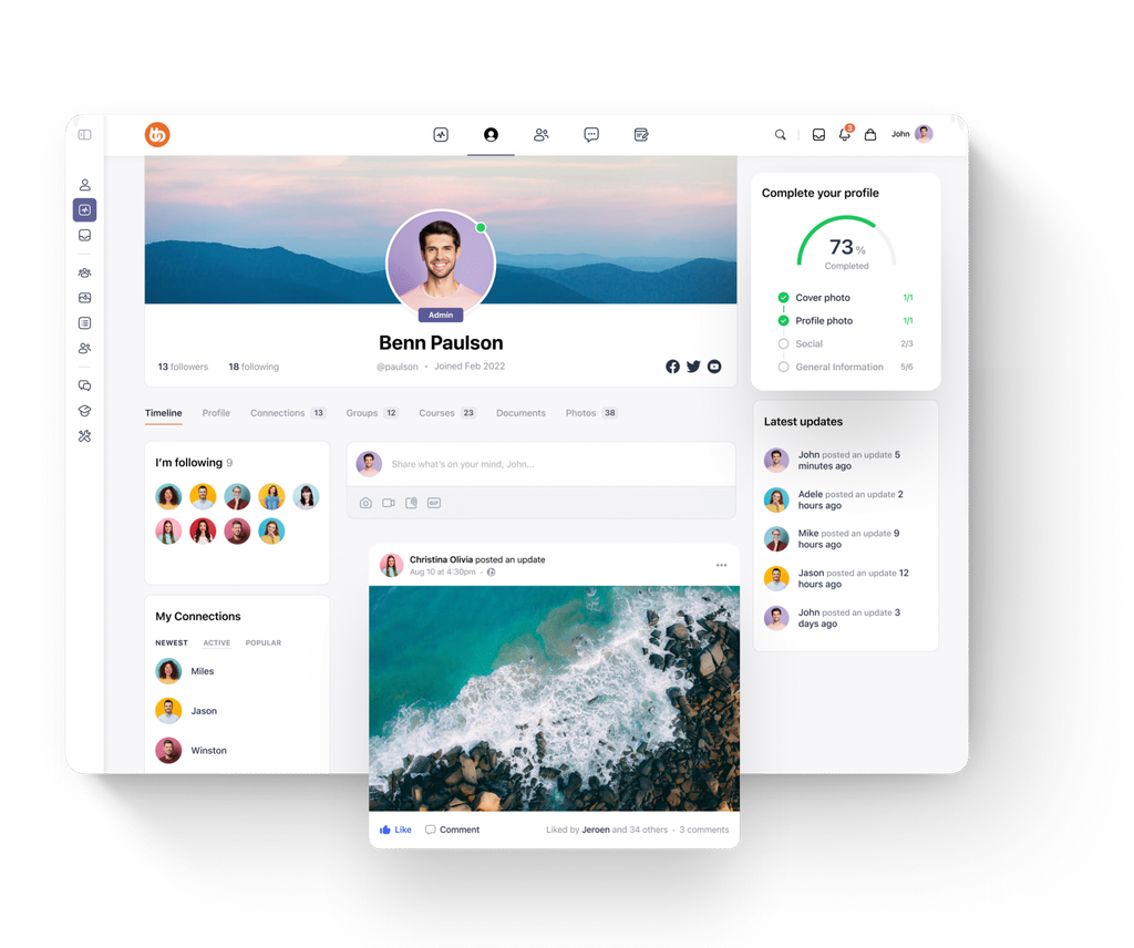 how to set up buddyboss platform