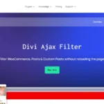 Divi Ajax Filters
