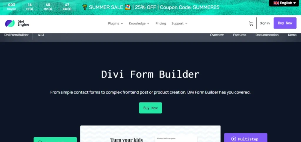 Divi Form Builder