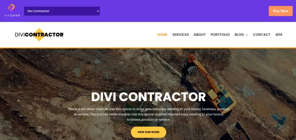 Divi Contractor