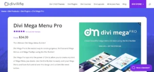 Divi Mega Pro