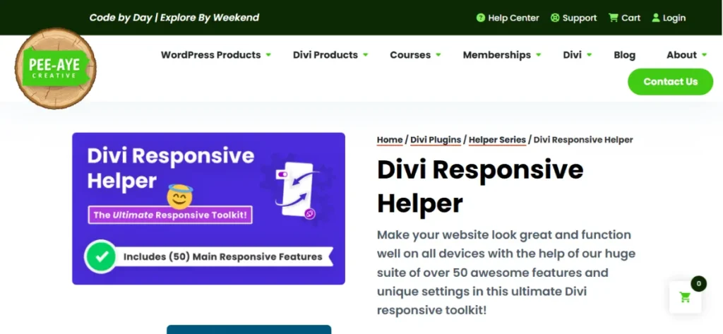 Divi Responsive Helper