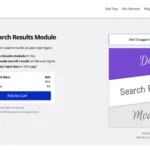 Divi Search Results Module