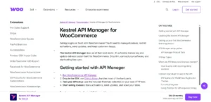 API Manager for WooCommerce