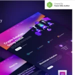 Acco – Blockchain Cryptocurrency & Bitcoin Elementor Template Kit