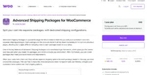Advanced Shipping Packages for WooCommerce