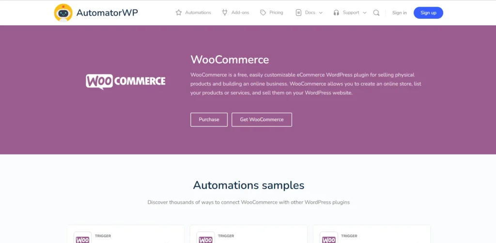 AutomatorWP – WooCommerce