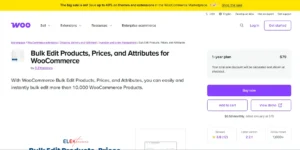 Bulk Edit Products, Prices & Attributes for Woocommerce