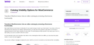 Catalog Visibility Options for WooCommerce
