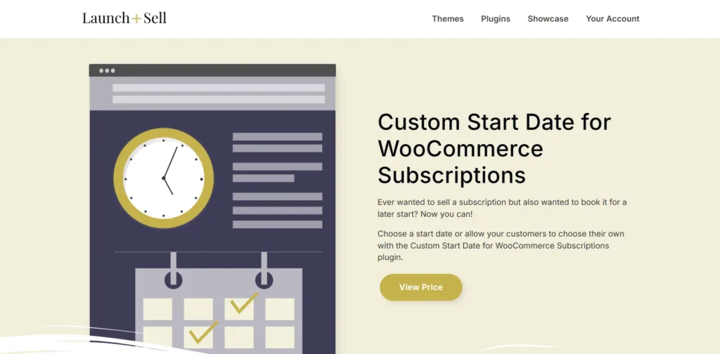 Custom Start Date For WooCommerce Subscriptions