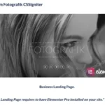Elementorism Fotografik Landing Page