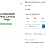 Elementorism Inked Landing Page