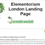 Elementorism London Landing Page
