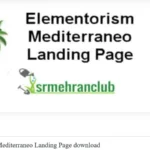 Elementorism Mediterraneo Landing Page