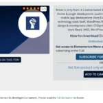 Elementorism Mono Landing Page