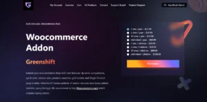 Greenshift Woocommerce Addon