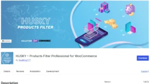 HUSKY – Products Filter Professional for WooCommerce