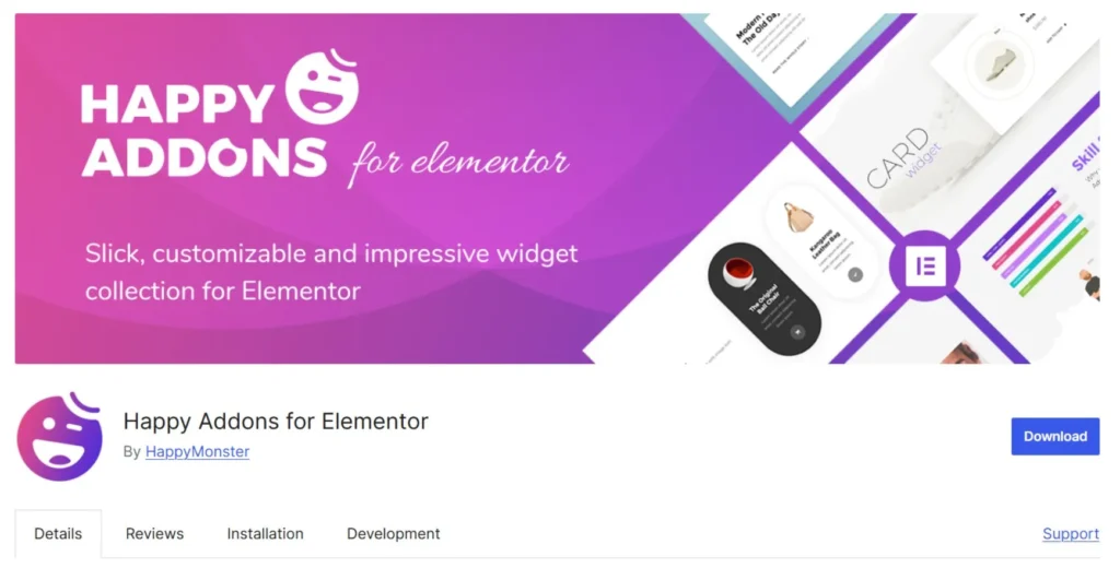 Happy Elementor Addons Package