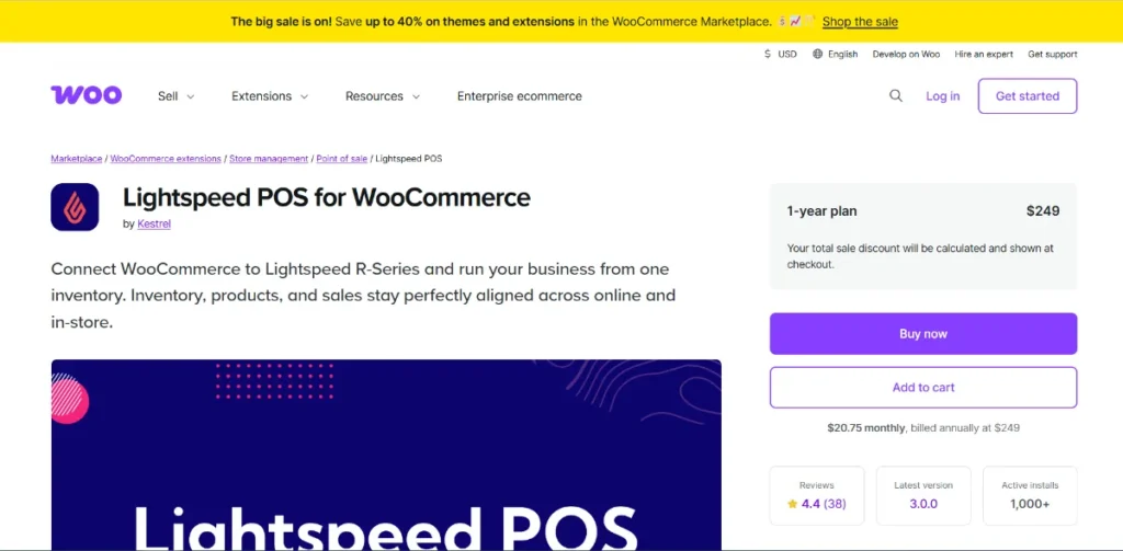 LightSpeed POS for WooCommerce