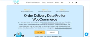 Order Delivery Date Pro for WooCommerce