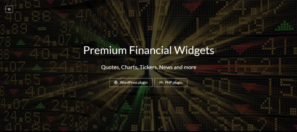 Premium Stock Market Widgets