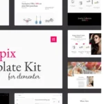 Shoppix – Luxury & Jewellery Shop Elementor Template Kit
