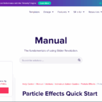 Slider Revolution Particles Effect