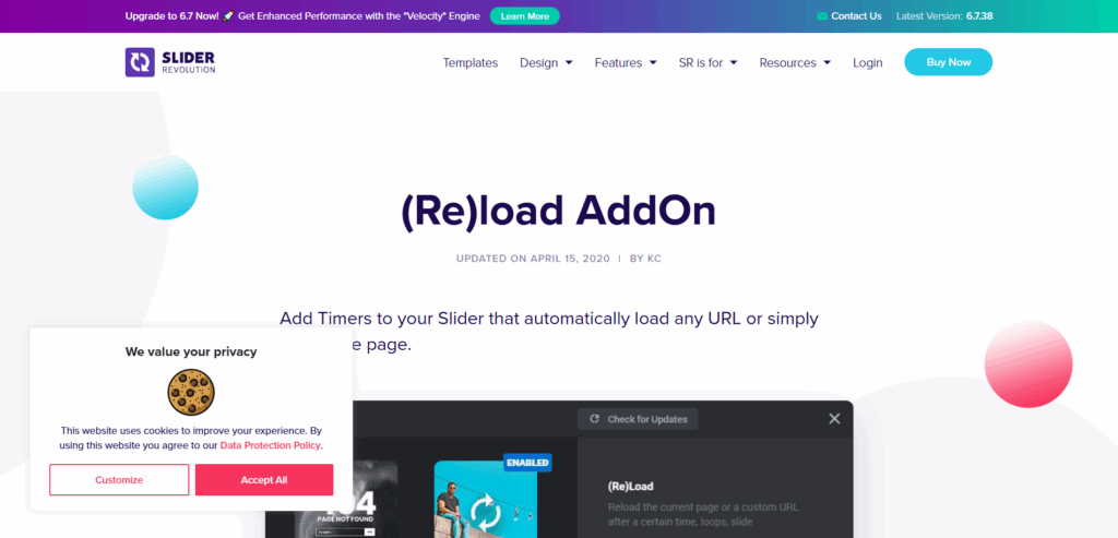 Slider Revolution URL Load Add-on
