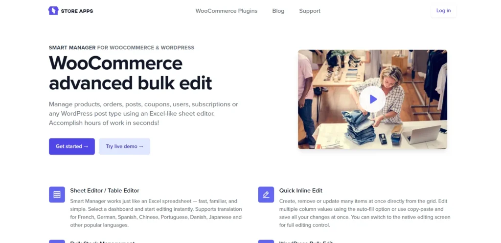 Smart Manager – Advanced WooCommerce Bulk Edit & Inventory Management