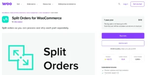 Split Orders for WooCommerce