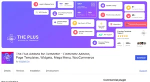 The Plus Addons for Elementor