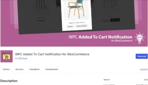 WPC Added To Cart Notification for WooCommerce (Premium)