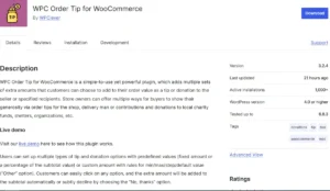WPC Order Tip for WooCommerce (Premium)