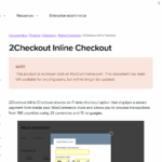 WooCommerce 2Checkout Inline Extension
