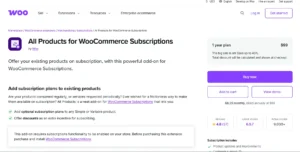 WooCommerce All Products for Subscriptions