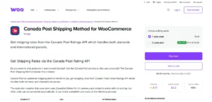 WooCommerce Canada Post Shipping Method