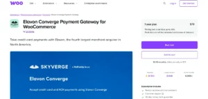 WooCommerce Elavon Converge Gateway