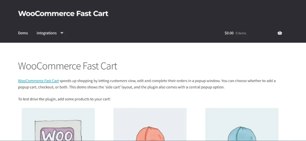 WooCommerce Fast Cart