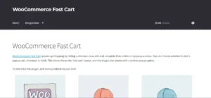 WooCommerce Fast Cart
