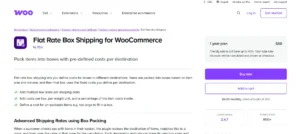 WooCommerce Flat Rate Box Shipping