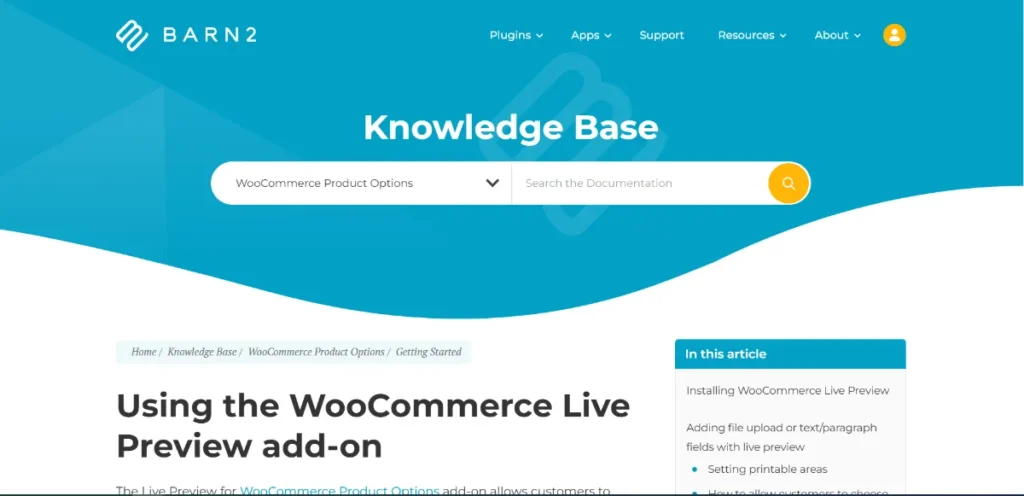WooCommerce Live Preview