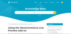 WooCommerce Live Preview