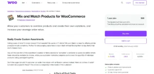 WooCommerce Mix and Match Products