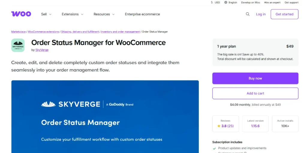WooCommerce Order Status Manager